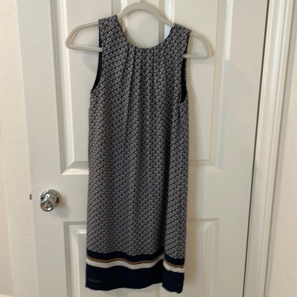 Hm navy printed dress